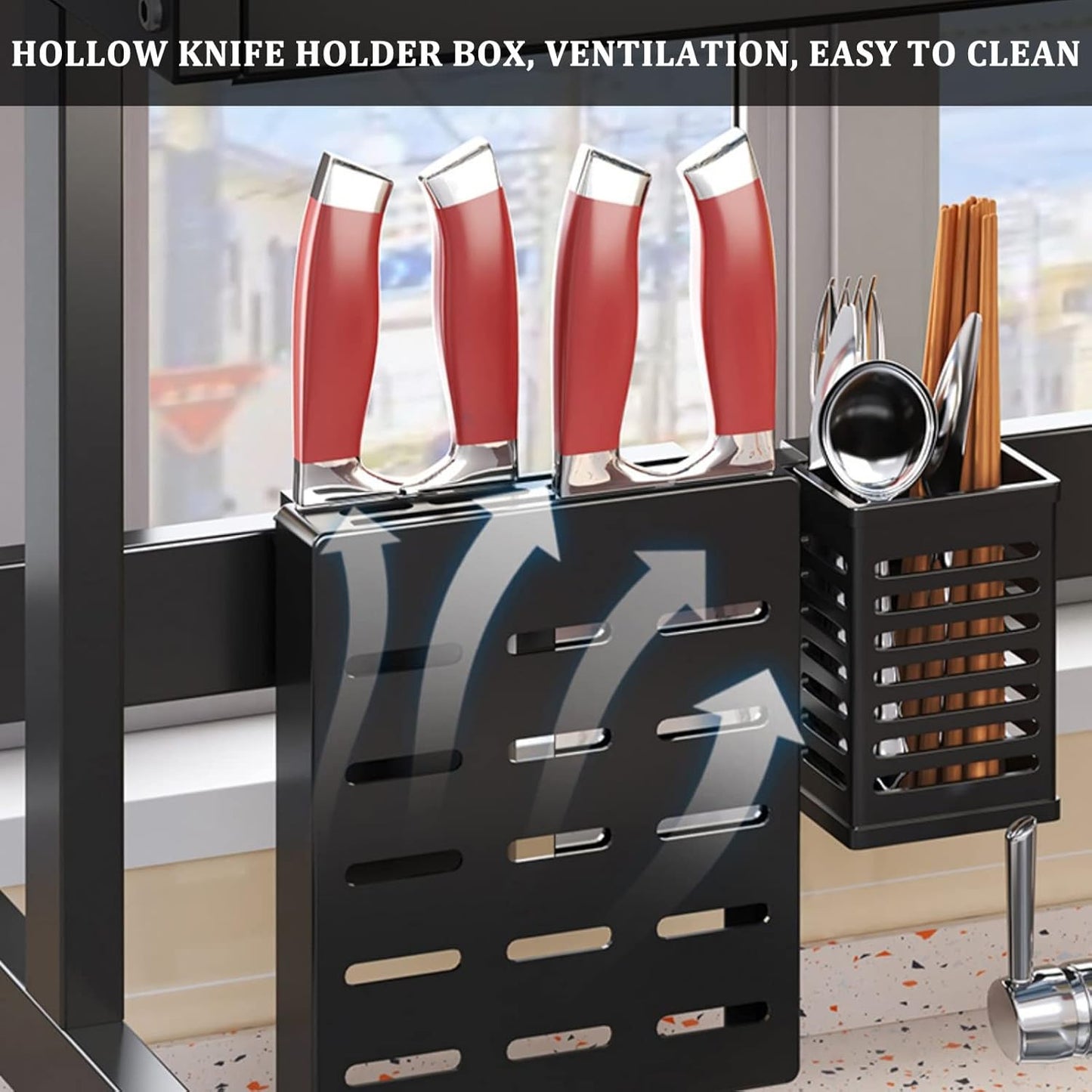 Escurridor de platos con tapa