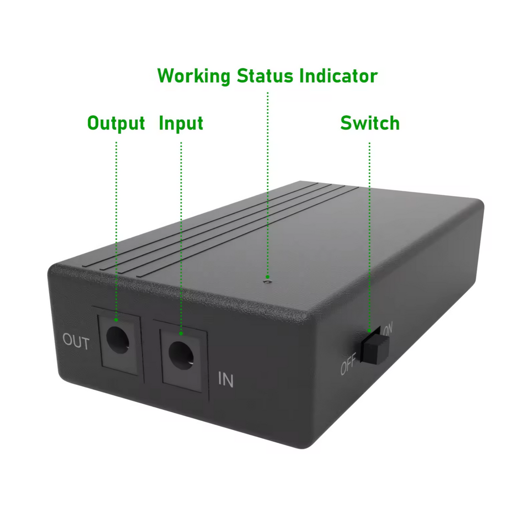 Mini UPS WGP para router y módem | Gandmerd